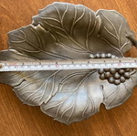 Pewter decorative plate