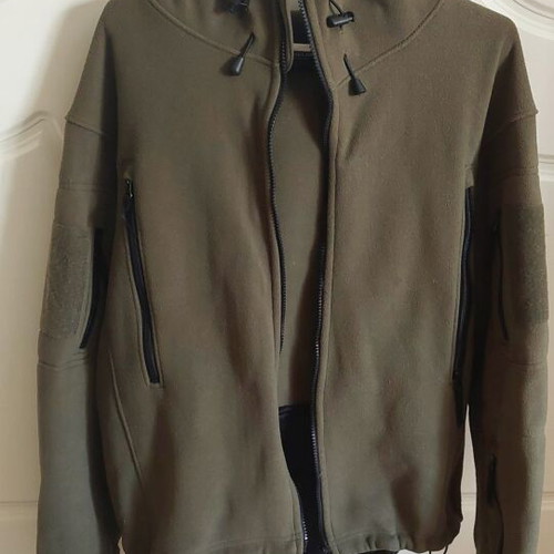 Army fleece jacket khaki size M like new