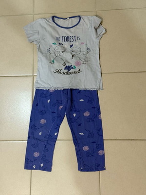 Παιδικό σετ πιτζαμάκι Disney μεταχειρισμένο, μπλε