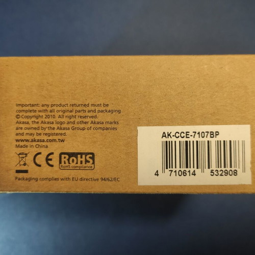 Akasa 1u Low Profile Cooler for LGA775/LGA115x New
