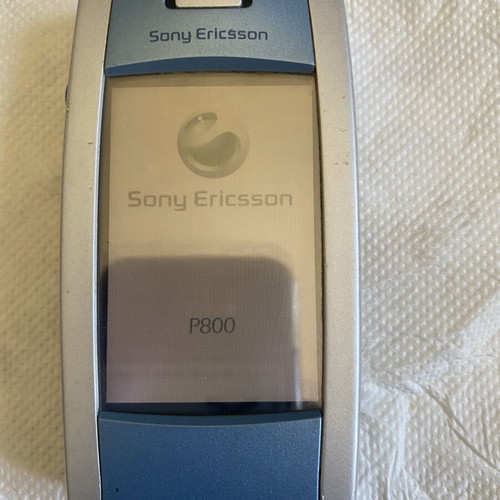 Sony Ericsson P800 vintage mobile phone used, without battery