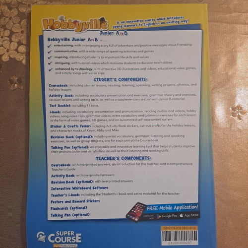 Hobbyville Junior A to B Teacher's Book new, English