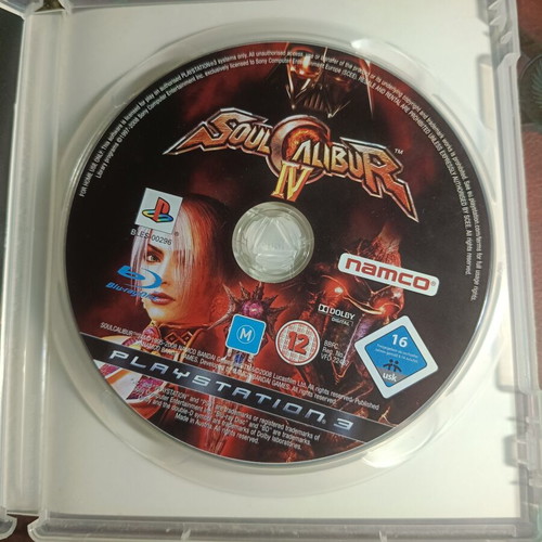 Soulcalibur IV PlayStation 3 game like new, European edition, English