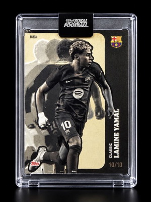 Topps Classic Lamine Yamal κάρτα ποδοσφαίρου 10/10
