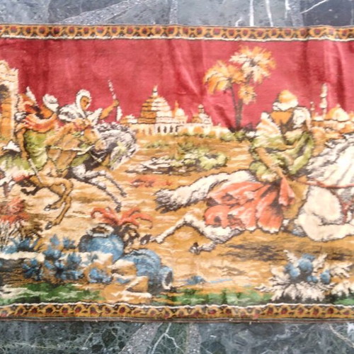 Velvet wall hanging used with theme "The Abduction" 1.00x0.50