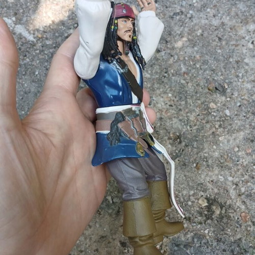 Jack Sparrow action figure 7” used
