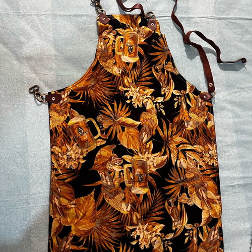 Barista apron John Sealey like new, handmade, WBC 2016 collectible