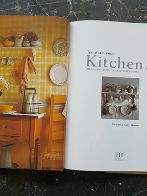 Βιβλίο διακόσμησης Transform your kitchen in a weekend σαν καινούργιο, αγγλικά