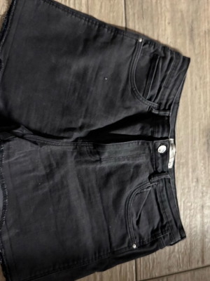 Τζιν σορτς Zara μαύρο, σαν καινούργιο, μέγεθος XL