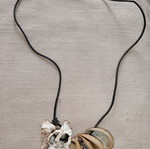 Necklace with shells used