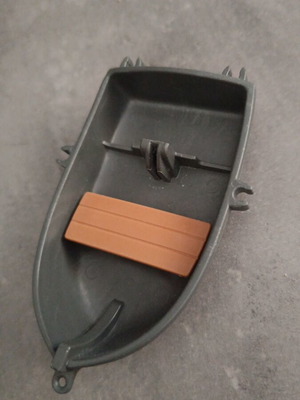 Playmobil boat gray like new