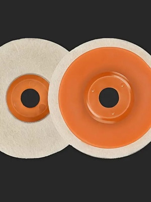 Polishing disc new 100mm wool for metal and wood