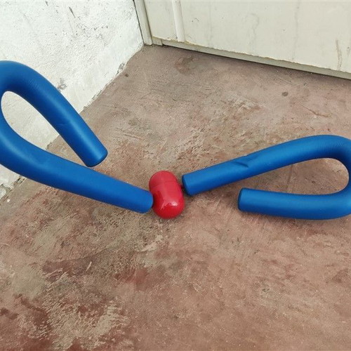 Adductor, arm and chest spring used fitness equipment