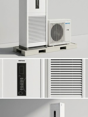 Mercury CX439W επαγγελματικό κλιματιστικό ντουλάπα ελάχιστα χρησιμοποιημένο 48.000 BTU