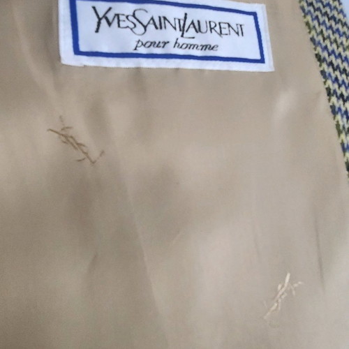 Wool men's jacket Yves Saint Laurent authentic vintage no56 used