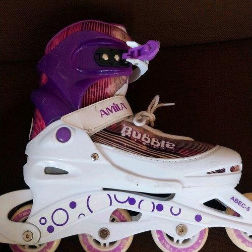 Amila Bubble roller skates like new, adjustable size 38-41