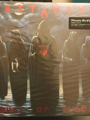 Testament Souls Of Black βινύλιο καινούργιο, LP, επανέκδοση, 180 γραμ.