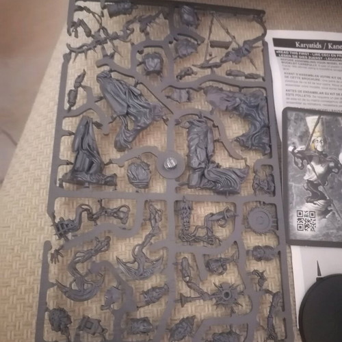 Conquest Miniatures Old Dominion Karyatids set like new