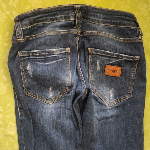 Seven denim παντελόνι γυναικείο S σαν καινούργιο, μπλε ελαστικό