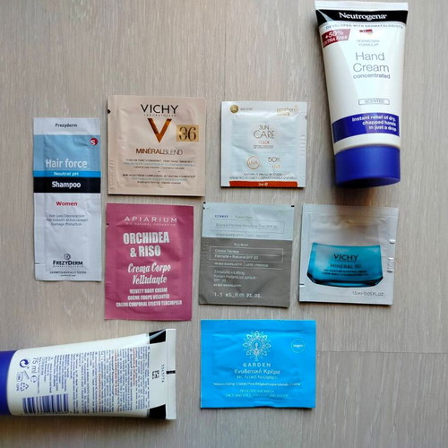 Neutrogena hand creams and samples new