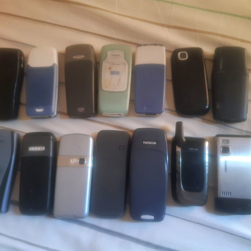 Nokia mobile phones used, old collection pack, all working