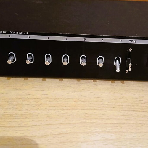 CCTV 8-channel sequential switcher