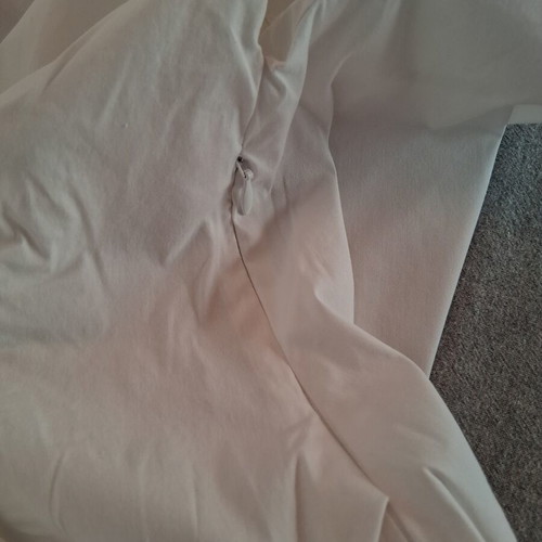 Zara sleeveless shirt, white, size M / 38 / 10