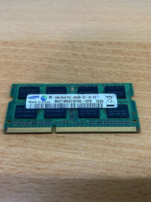 Samsung 2GB DDR3 1066MHz RAM για laptop μεταχειρισμένη