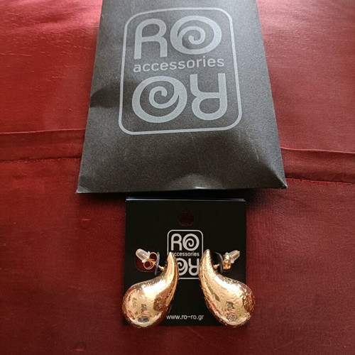 Earrings new gold-colored