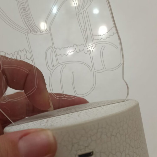 Paw Patrol Kids Lamp like new with color-changing touch button