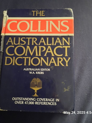 Λεξικό Collins Australian Compact μεταχειρισμένο, σε μικρό μέγεθος