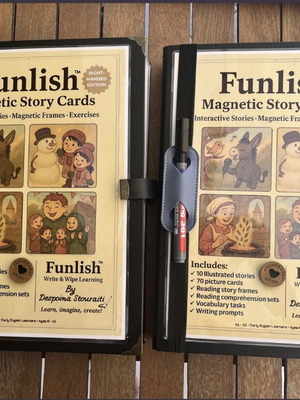 Funlish Magnetic Story Cards educational English game