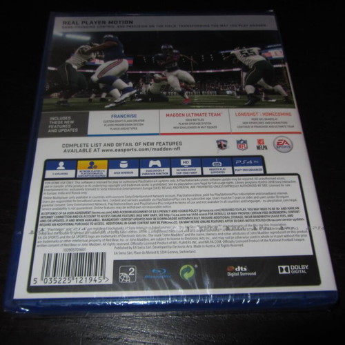 Madden NFL 19 Sony PS4 παιχνίδι καινούργιο σφραγισμένο