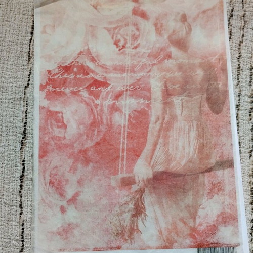 Rice paper for decoupage new 19.5 cm x 30 cm