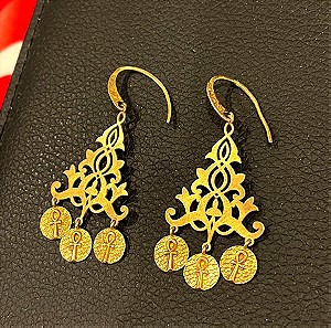 Li-La-Lo silver 925 ppendant earrings