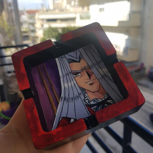 handmade ashtray Yugioh (Peg)