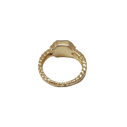 Vintage style ring with black onyx, like new
