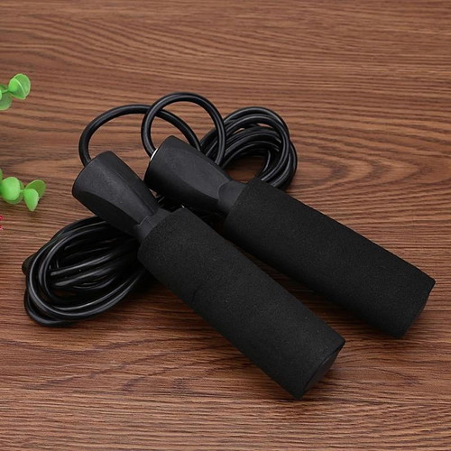 Jump Rope fitness rope black, new, 3m PVC