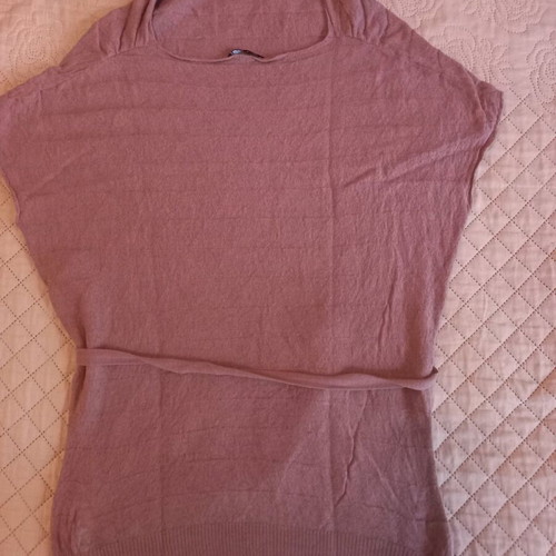 Sisley short-sleeve blouse M/38/10 like new, purple