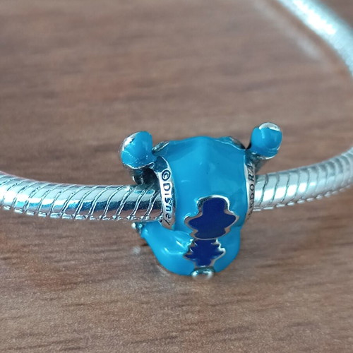 Pandora Stitch Charm like new, original silver