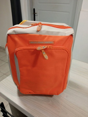 Crossbody bag new orange durable material for daily use