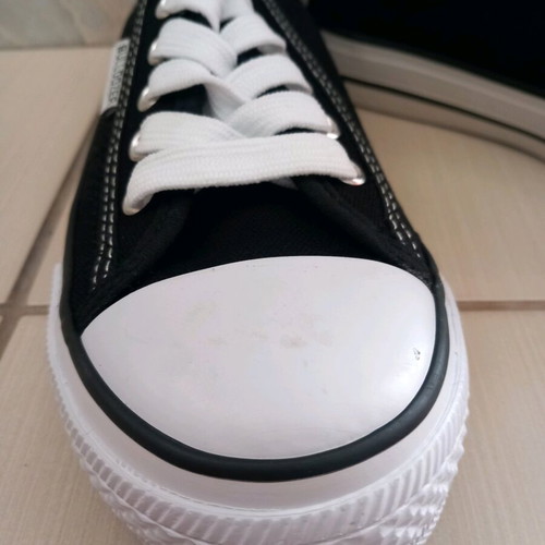Bulldozer canvas shoes new, black, size 37