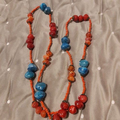 Set of 2 necklaces Julia Bergovich and BSB like new