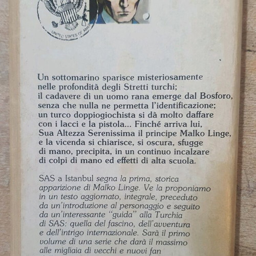 S.A.S - A Istanbul book used, Italian