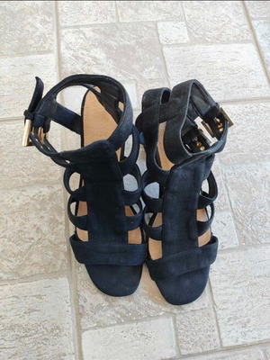 Mexx sandals used, black, size 40