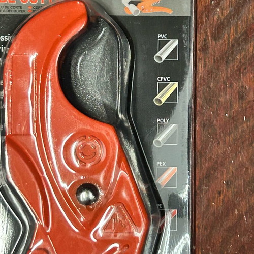 PVC pipe cutter with automatic reset new
