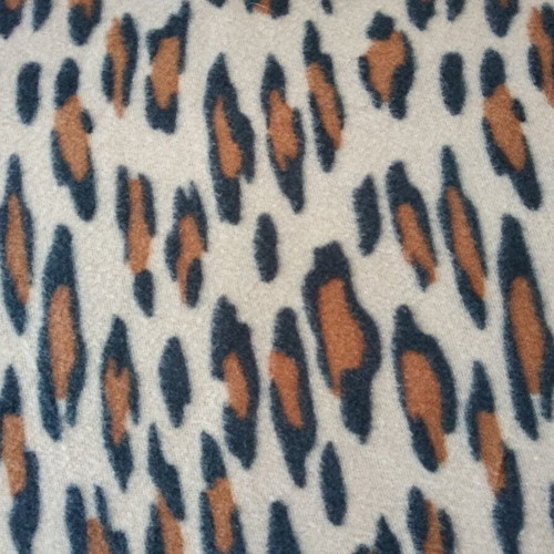 Leopard Throw Blanket like new, thin, 180x220 cm