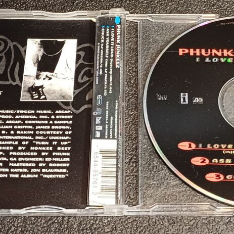 Phunk Junkeez I Love It Loud CD Single used, Rock