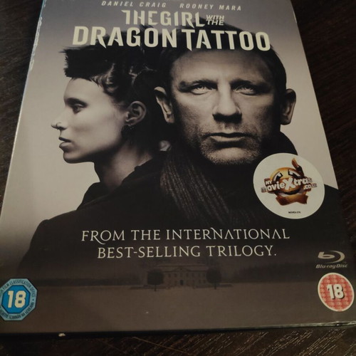Blu-ray The Girl With The Dragon Tattoo used, thriller adventure, 2-disc edition