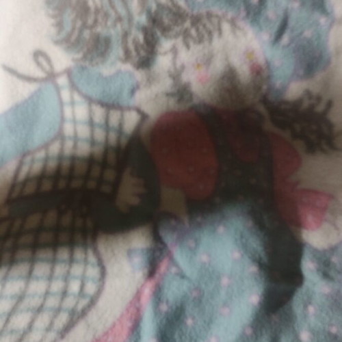 Children's wool blanket like new for crib 150x100